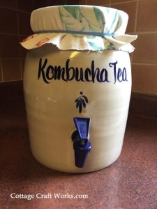 Kombucha USA Stoneware Crock