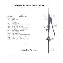 Heller-Aller 192-A Pump Parts