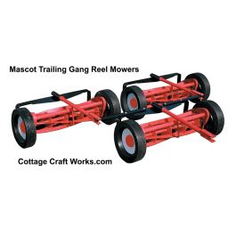 Tractor-ATV Gang Trailing Reel Mower