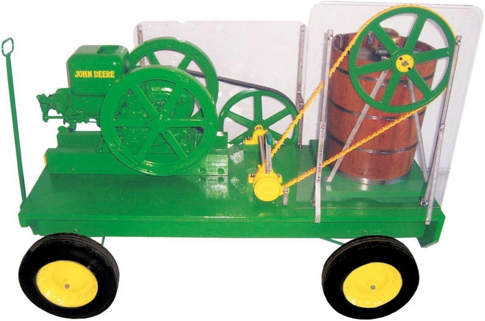 Wagon Mounted Hit & Miss Ice Cream Freezers