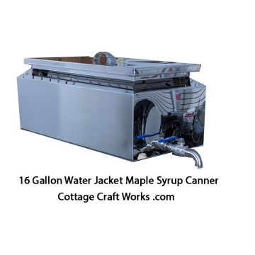 Water Jacket Maple Syrup Finish Canner Bottler stainless steel