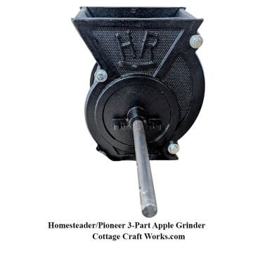 The Complete Homestead Apple Grinder