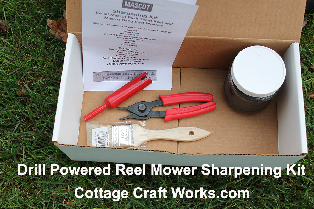 Drill Powered Sharpening Kit