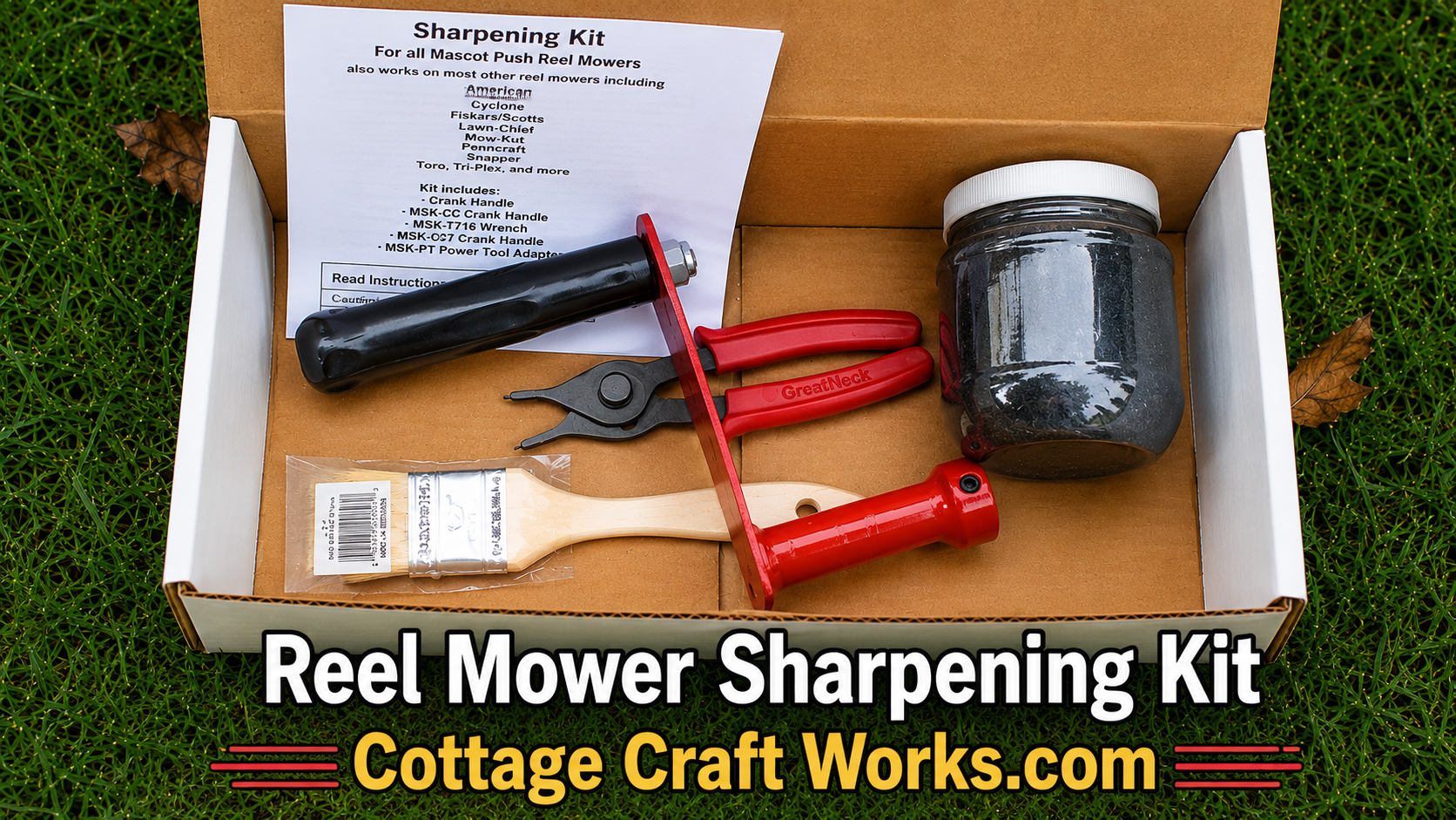 How to Sharpen & Hone a Reel Mower